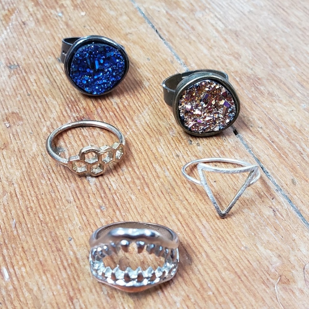 Set of Funky Rings